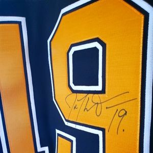 BOSTON BRUINS - Autographed Joe Thorton 2000 KOHO Officially Licenced NHL Jersey